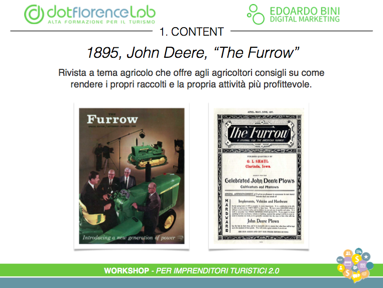 Dotflorence Lab 25 Gennaio 2017 - Content e ROI