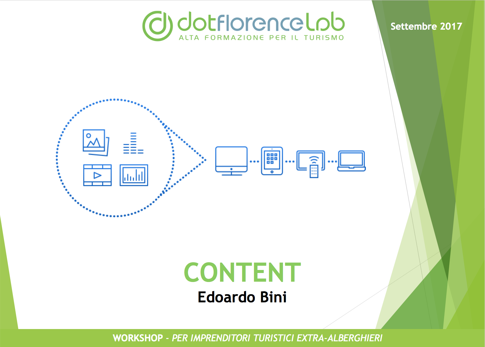 Dotflorence Lab 27 Settembre 2017 - Content Strategies